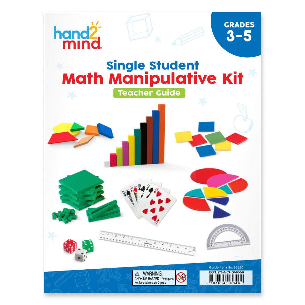 Foto 2 | Kit De Manipulación Matemática Hand2mind Para Estudiantes Individuales De 8 A 10 Años - Venta Internacional.