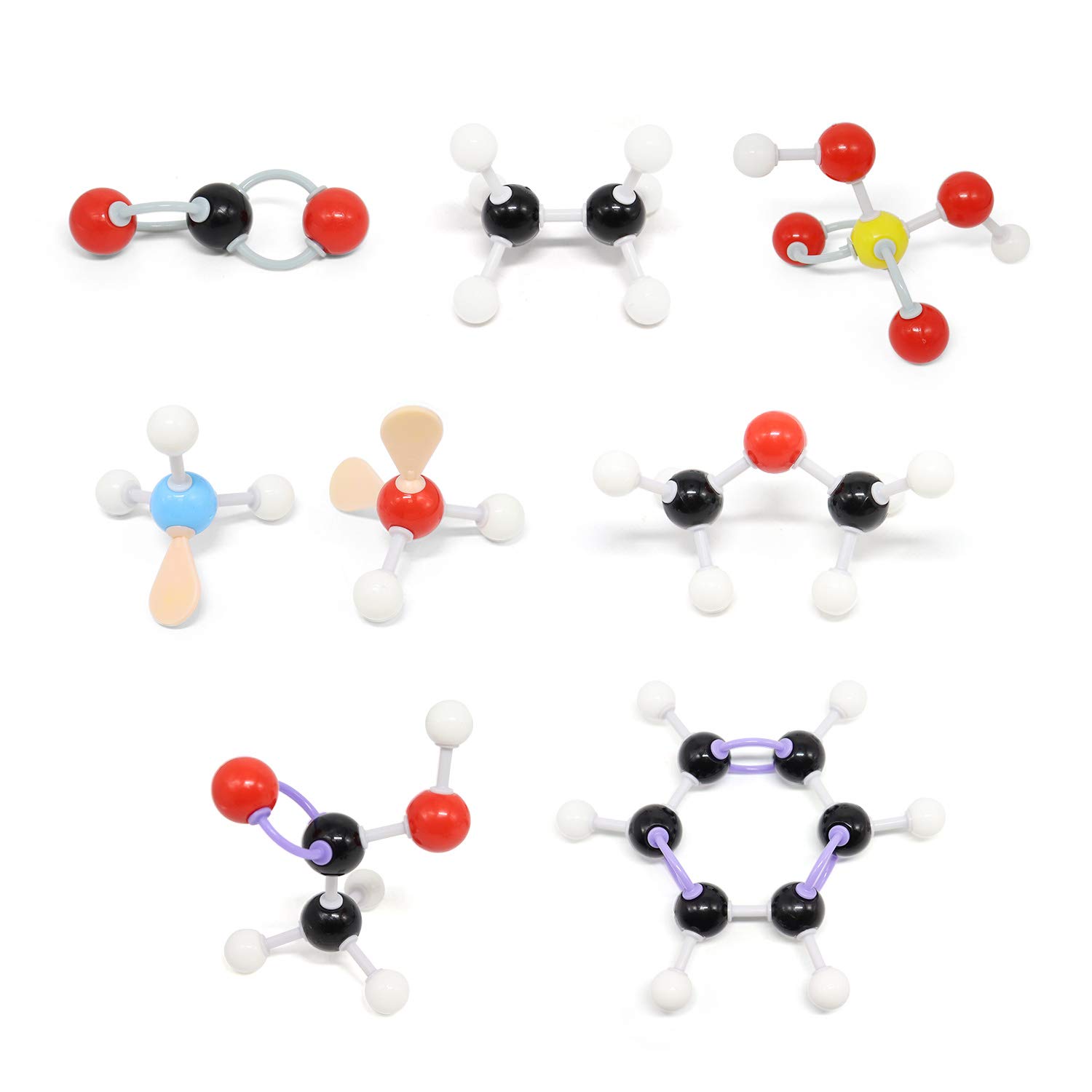 Foto 4 pulgar | Kit De Modelos Moleculares De Química Reliancer Con 444 Piezas - Venta Internacional.
