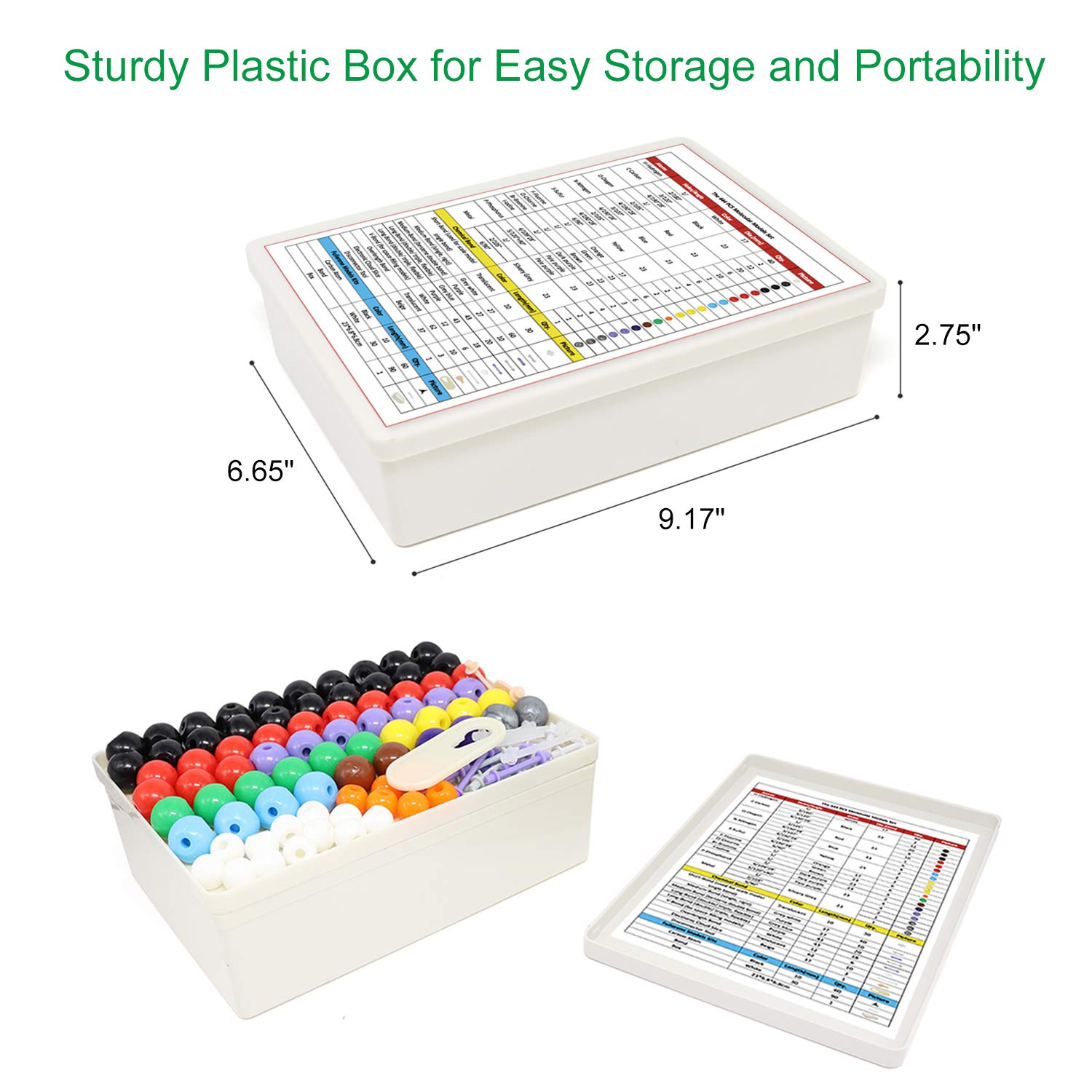 Foto 6 pulgar | Kit De Modelos Moleculares De Química Reliancer Con 444 Piezas - Venta Internacional.