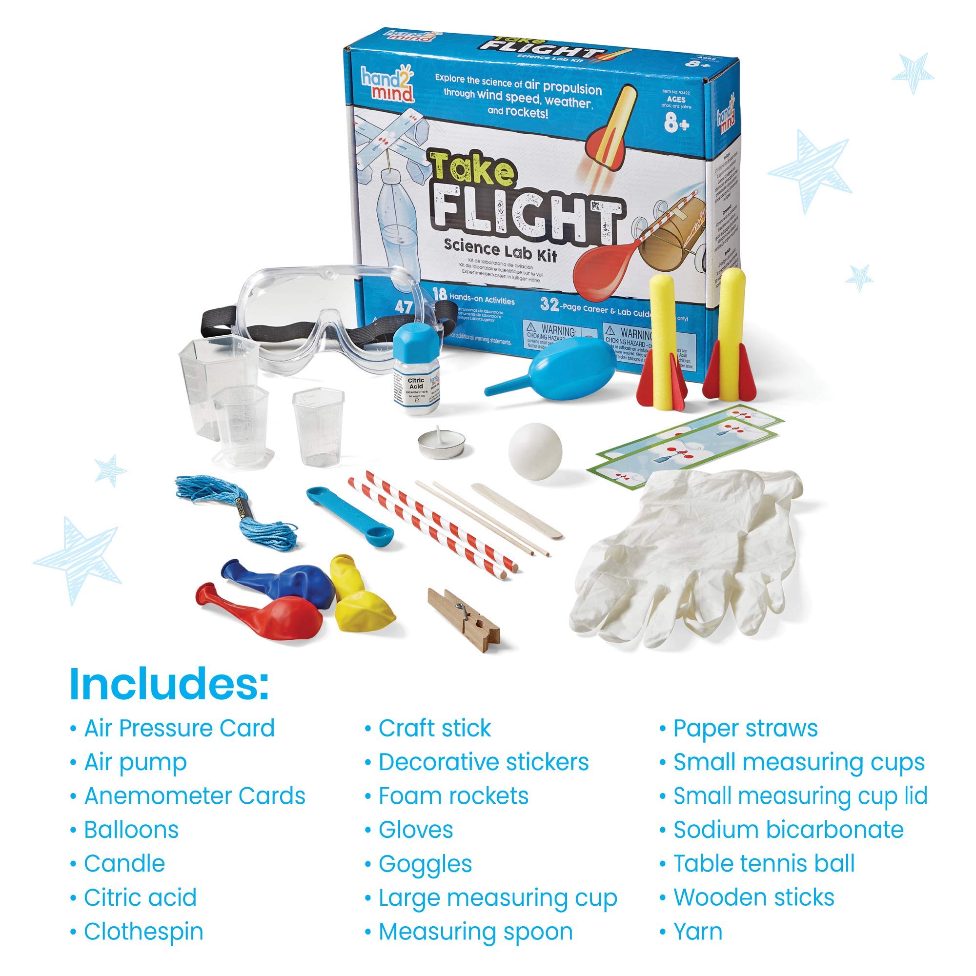 Foto 4 pulgar | Science Kit Hand2mind Take Flight, Lanzacohetes De Juguete, 8-12 - Venta Internacional.