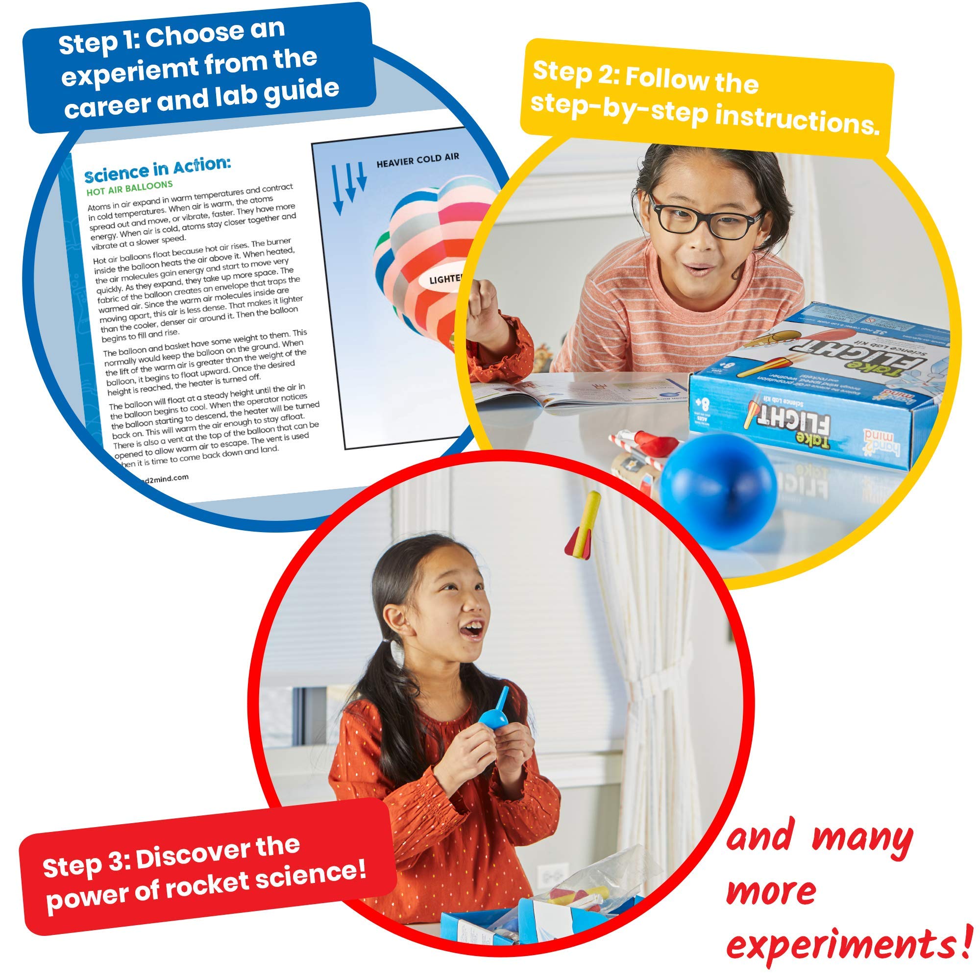 Foto 5 pulgar | Science Kit Hand2mind Take Flight, Lanzacohetes De Juguete, 8-12 - Venta Internacional.