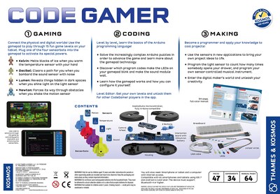 Foto 2 | Taller De Programación Y Juego Thames & Kosmos Code Gamer Ios/android - Venta Internacional.