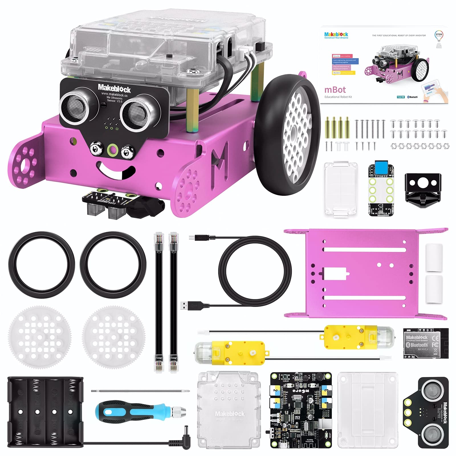 Foto 2 pulgar | Kit De Robots Makeblock Mbot Explorer Metal Con Scratch Y Arduino - Venta Internacional.
