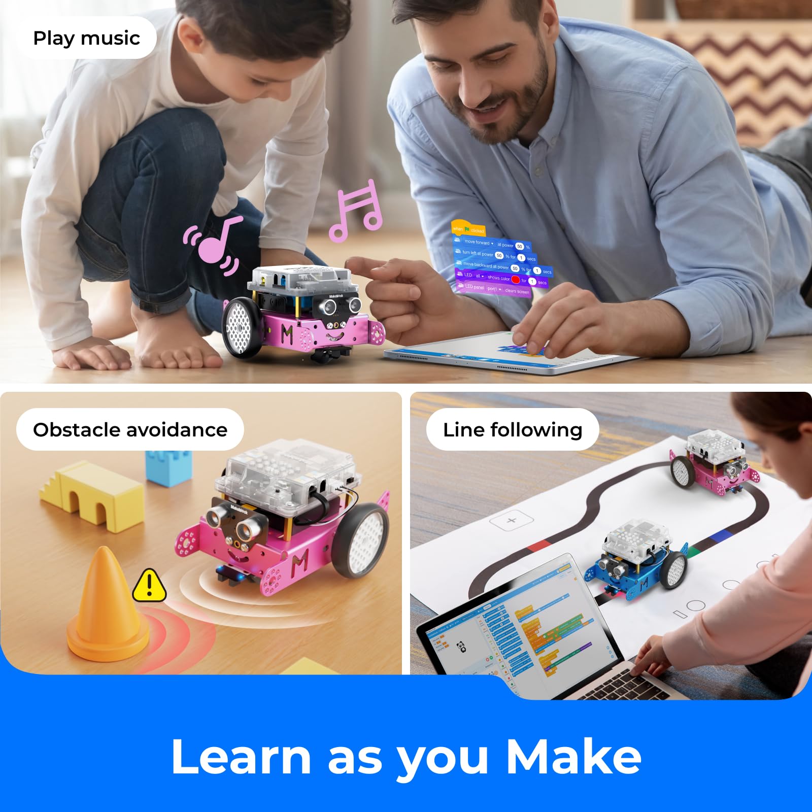 Foto 7 pulgar | Kit De Robots Makeblock Mbot Explorer Metal Con Scratch Y Arduino - Venta Internacional.