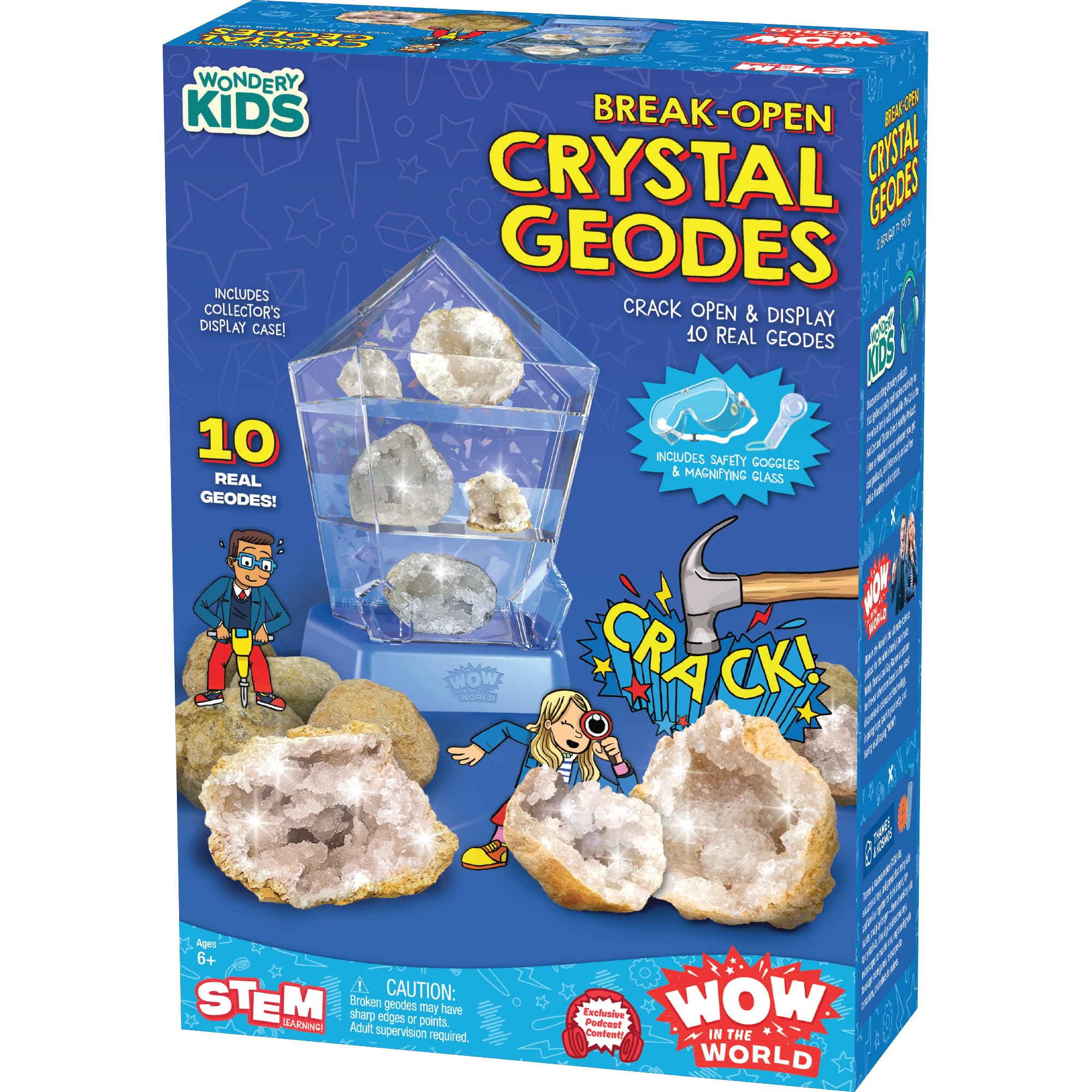 El Juguete Stem Thames & Kosmos Sorprende En El Mundo: Crystal Geodes - Venta Internacional.