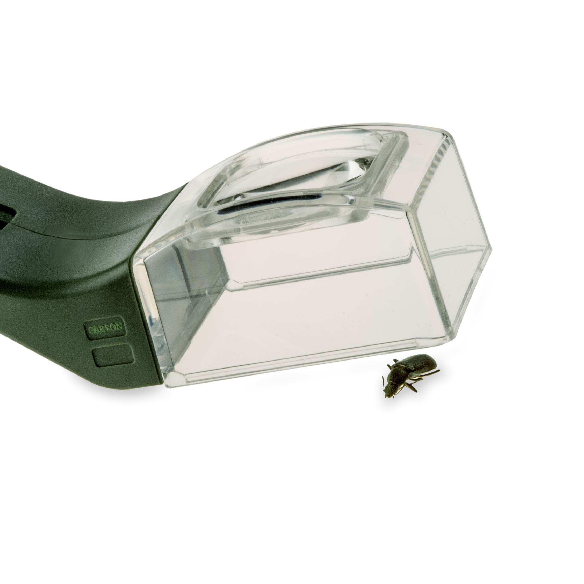 Foto 4 pulgar | Herramienta Para Atrapar Insectos Carson Bugview, Lupa De Liberación Rápida, Color Verde - Venta Internacional.
