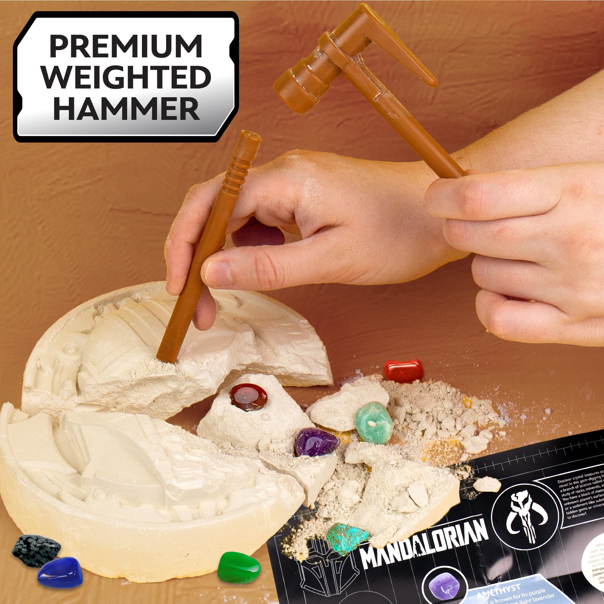 Foto 6 pulgar | Kit Científico Star Wars The Armorer Gemstone Dig Para Niños De 8 A 12 Años - Venta Internacional.