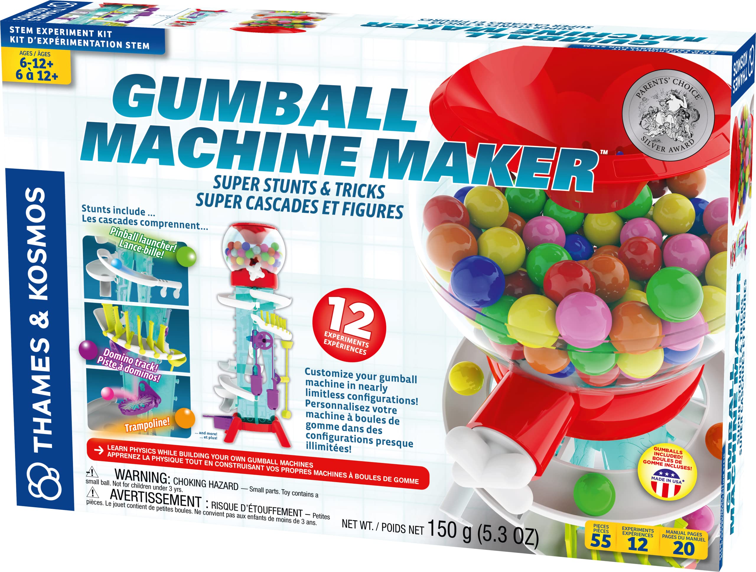Super Stunts De Lab Thames & Kosmos, Fabricante De Máquinas De Chicles - Venta Internacional.