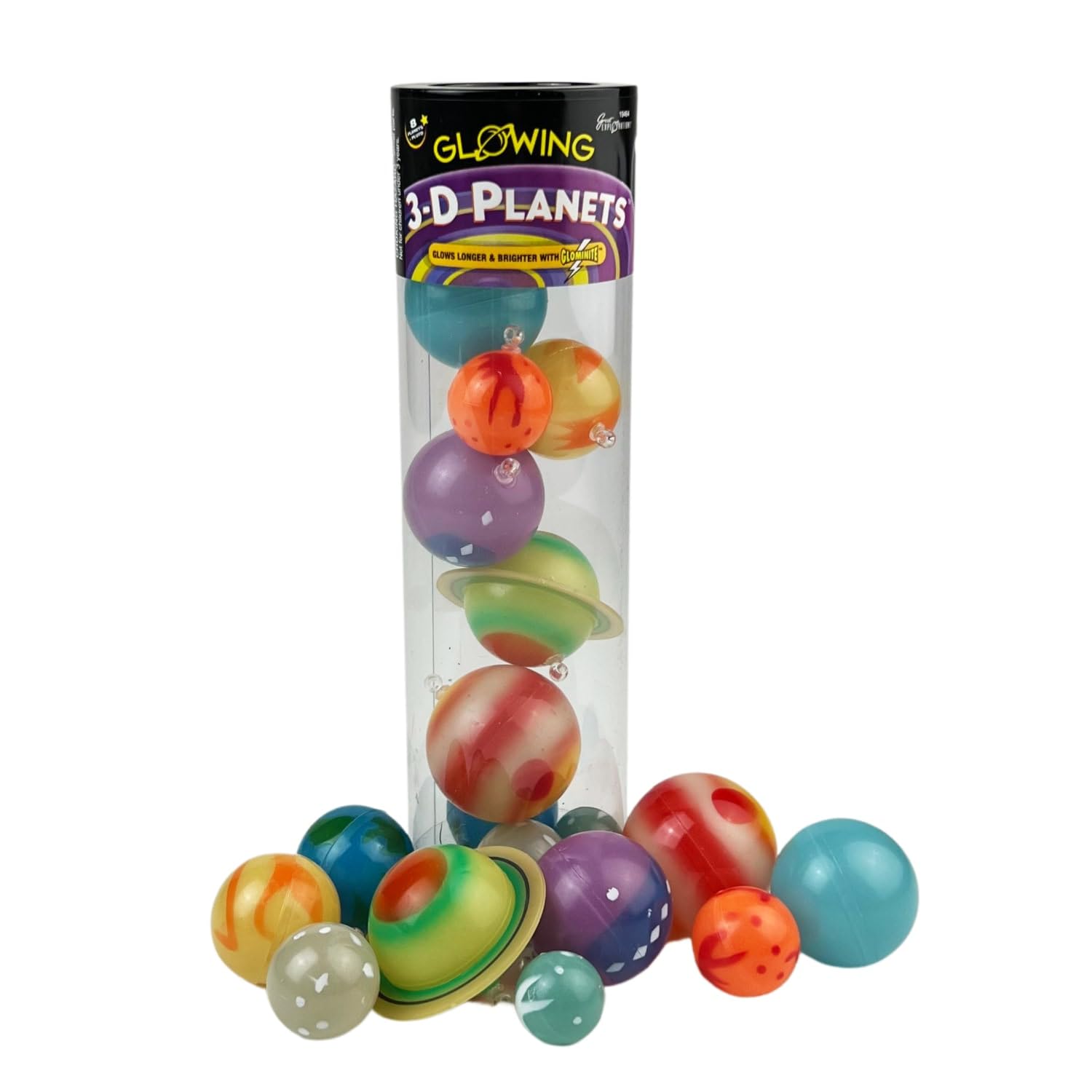 Planetas Que Brillan En La Oscuridad En Un Tubo | University Games - Venta Internacional.