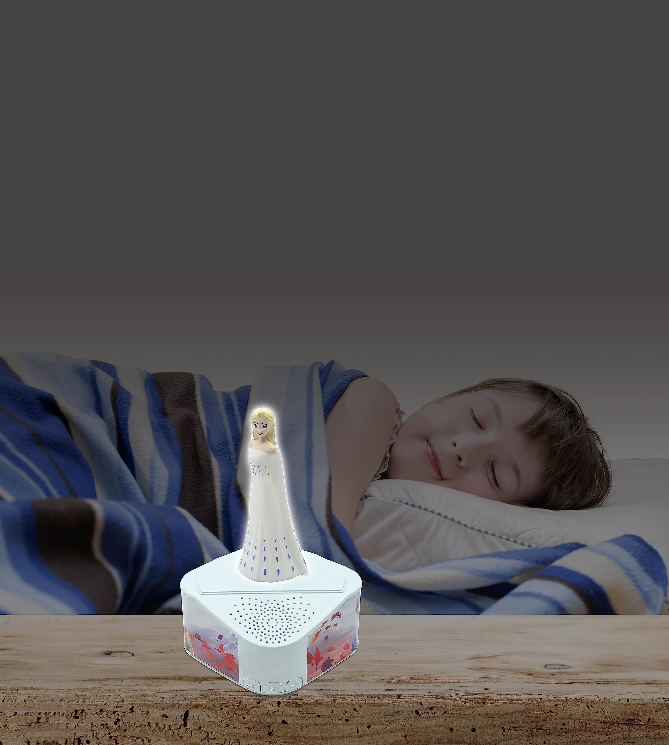 Foto 7 pulgar | Altavoz Bluetooth Lexibook Frozen Con Figura Luminosa Btd80fz - Venta Internacional.