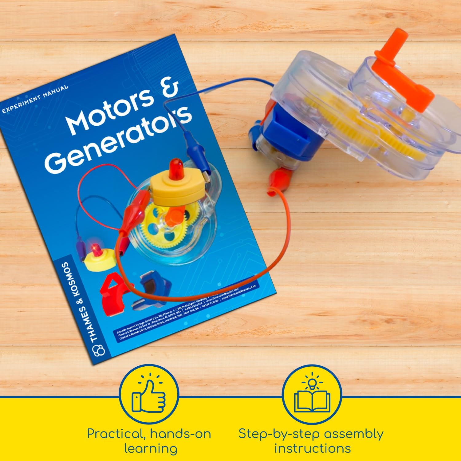 Foto 6 | Kit Científico De Motores Y Generadores Thames & Kosmos Desde Hace Más De 8 Años - Venta Internacional.