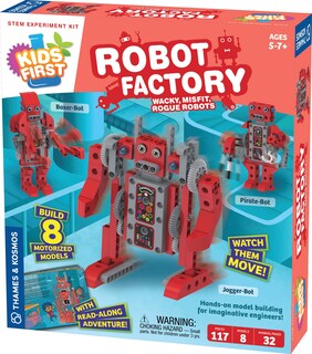 Foto 1 | Kit De Experimentos Stem: La Primera Fábrica De Robots Para Niños De Thames & Kosmos - Venta Internacional.