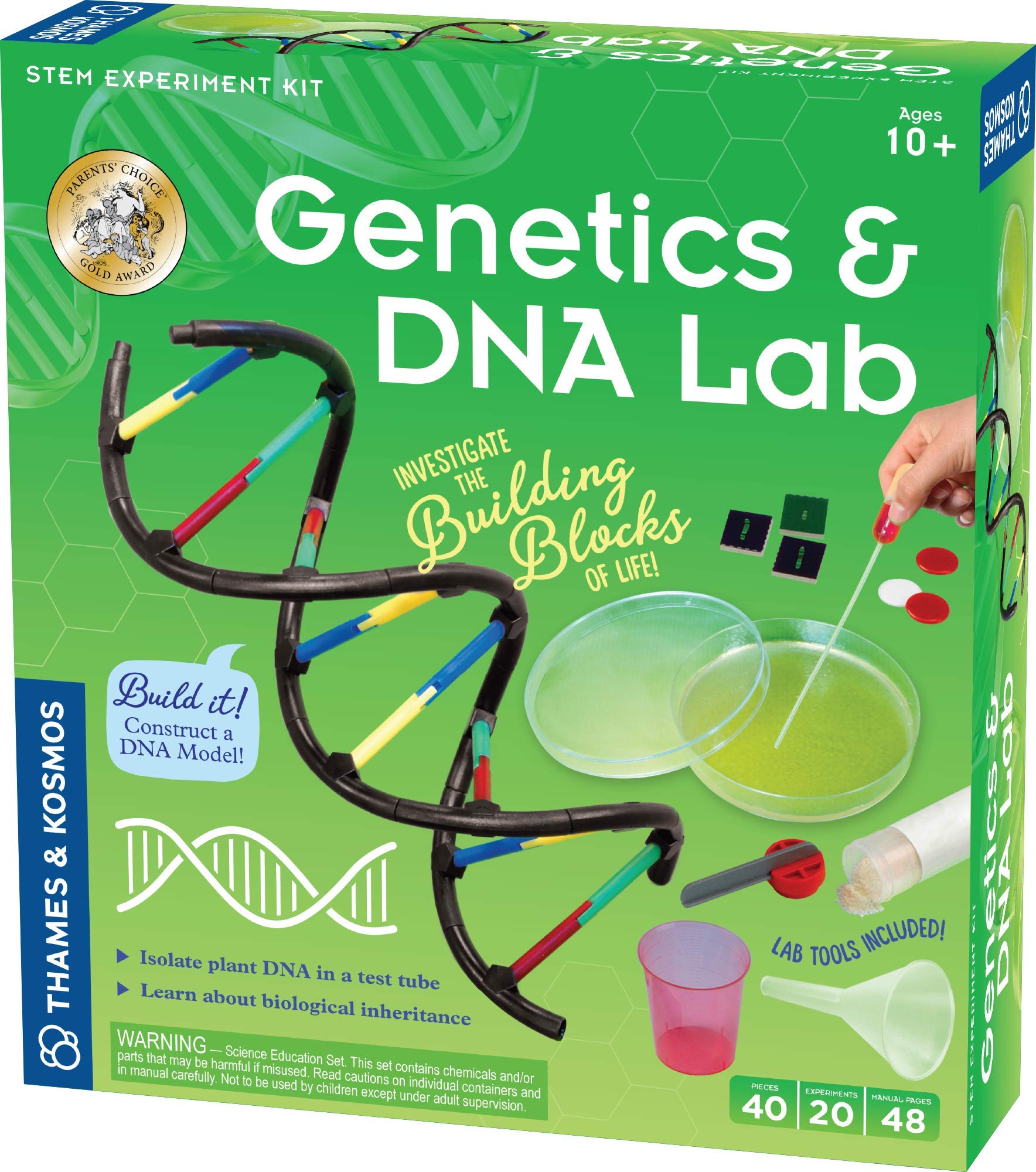 Laboratorio De Adn Y Genética De Toy Thames & Kosmos - Venta Internacional.