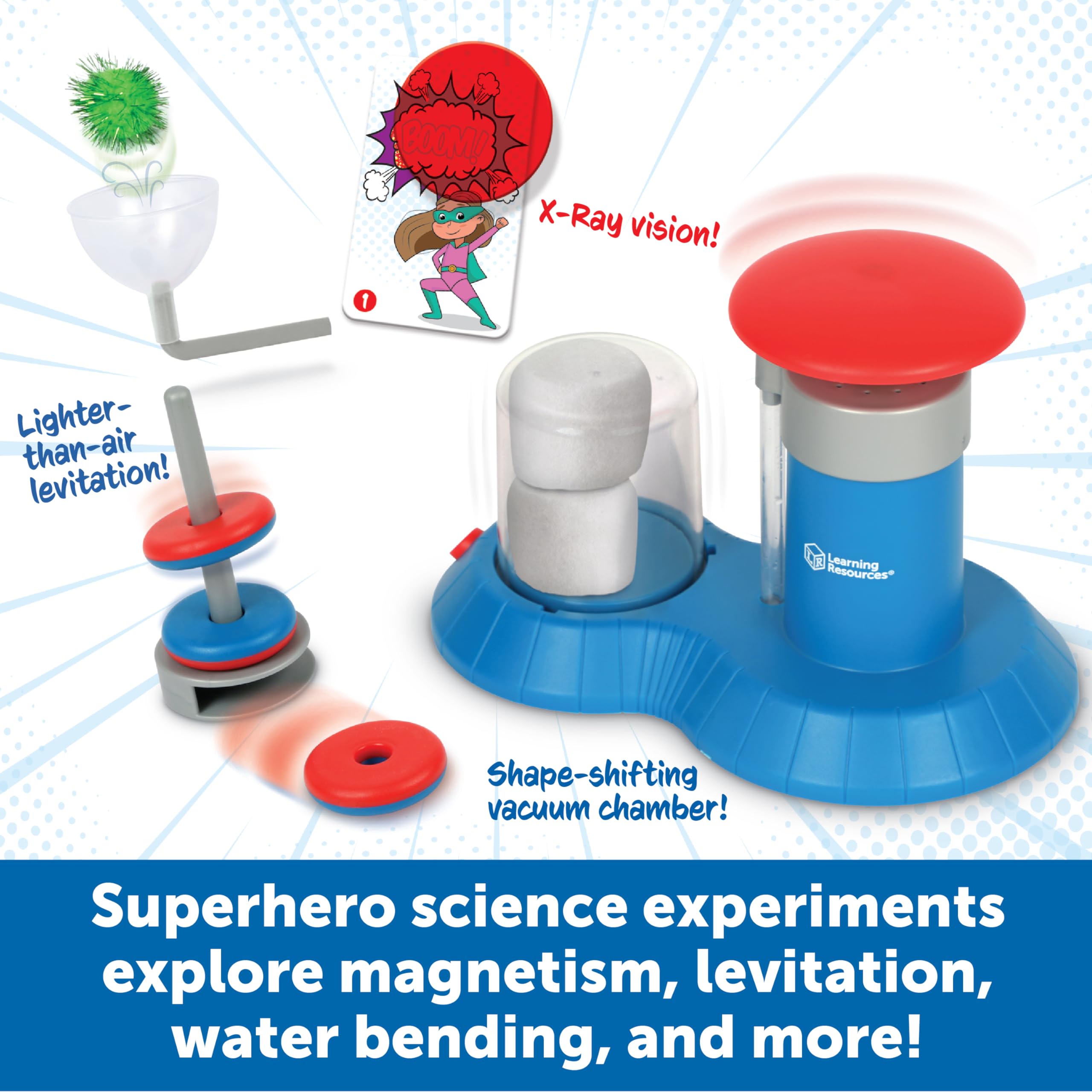 Foto 3 pulgar | Kit Científico Recursos De Aprendizaje Stem Exploradores Ciencia De Superhéroes - Venta Internacional.