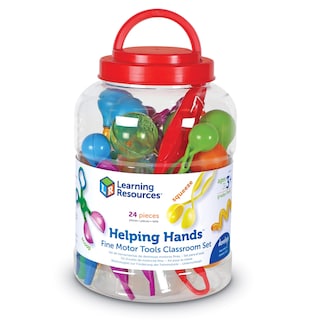 Foto 5 | Juego De Herramientas De Motricidad Fina Learning Resources Helping Hands 24 Piezas - Venta Internacional.