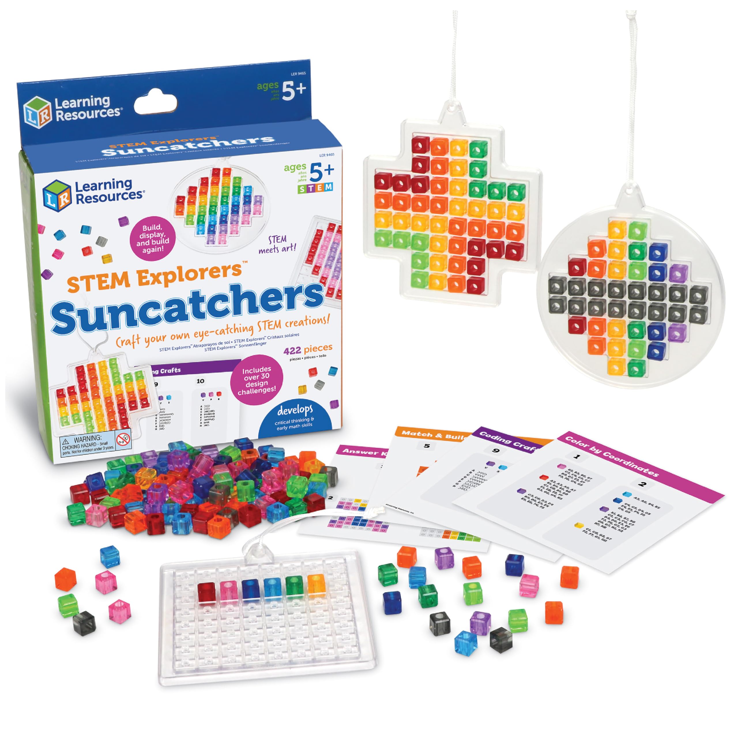 Kit De Arte, Recursos De Aprendizaje, Stem Explorers, Suncatchers, Más De 5 Años - Venta Internacional.