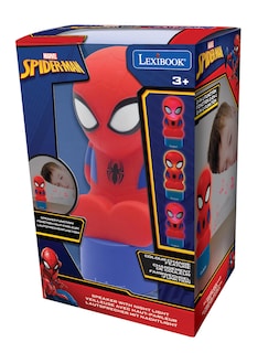 Foto 3 | Luz Nocturna Y Altavoz Para Habitación Infantil Lexibook Spiderman - Venta Internacional.