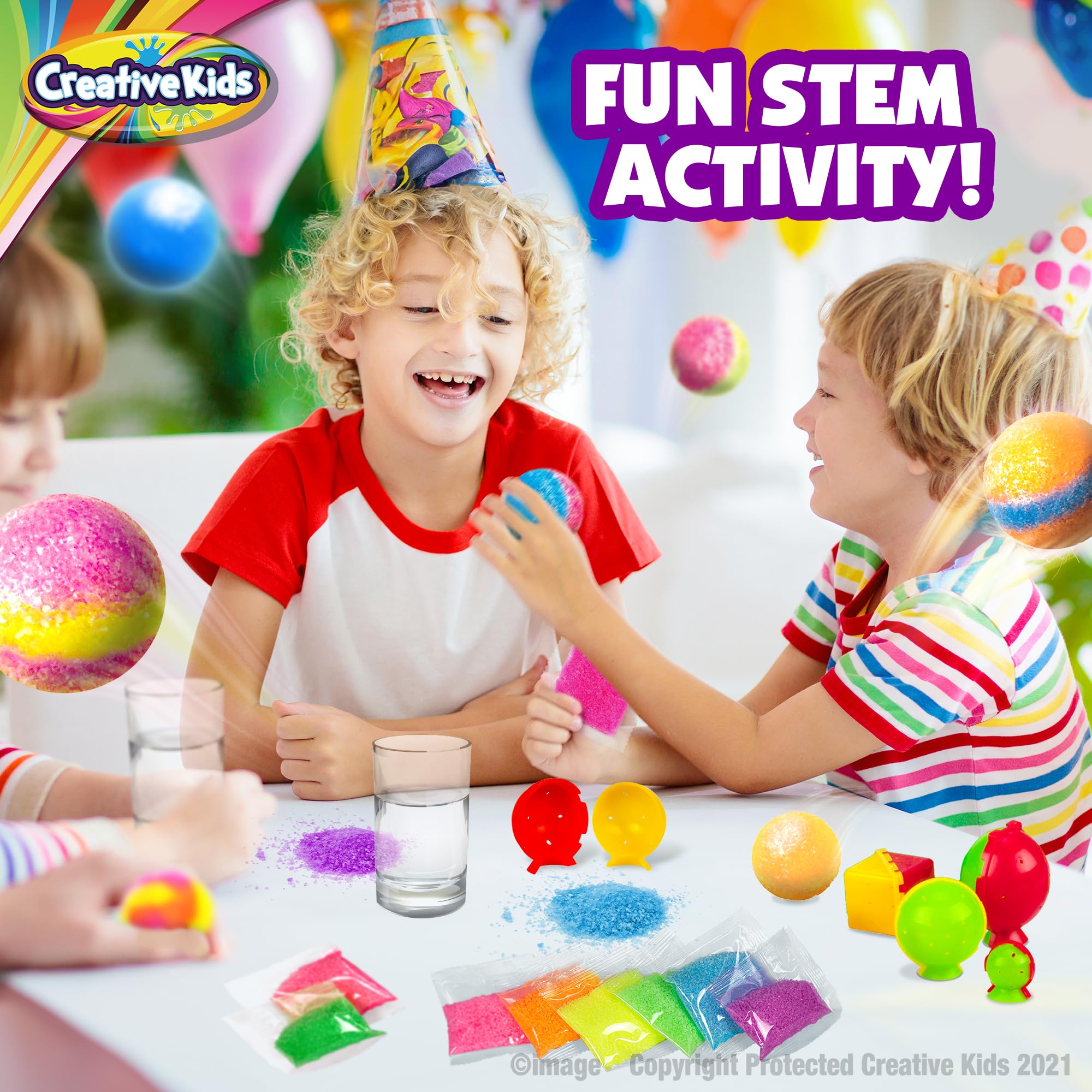 Foto 6 pulgar | Pelotas Hinchables Mágicas Para Niños De Science Kit Creative Con 25 Bolsas - Venta Internacional.
