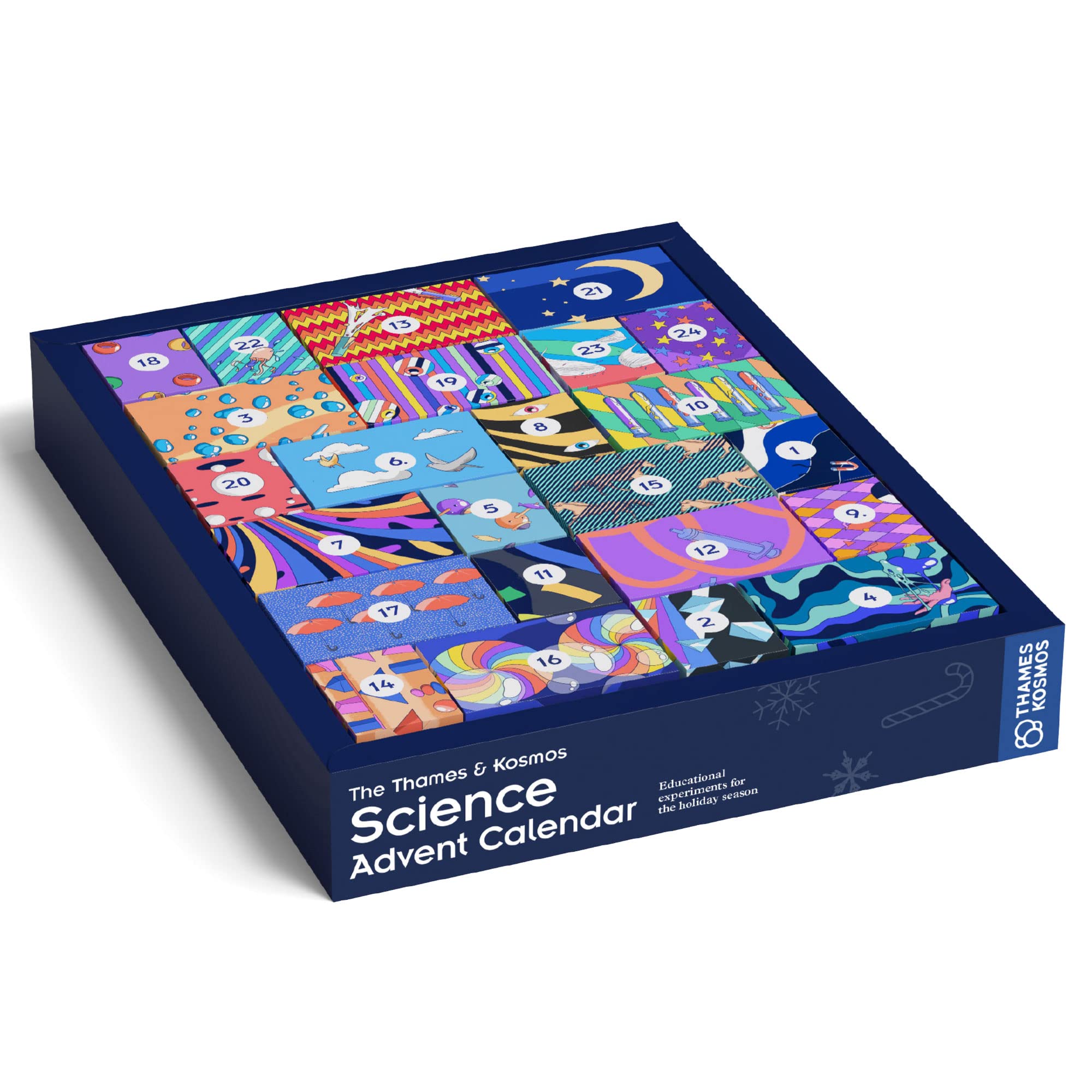 Foto 3 pulgar | Calendario De Adviento Científico Thames & Kosmos Con 24 Experimentos - Venta Internacional.