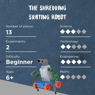Foto 2 | Robot Thames & Kosmos Rebotz: Halfpipe The Shredding Skater - Venta Internacional.