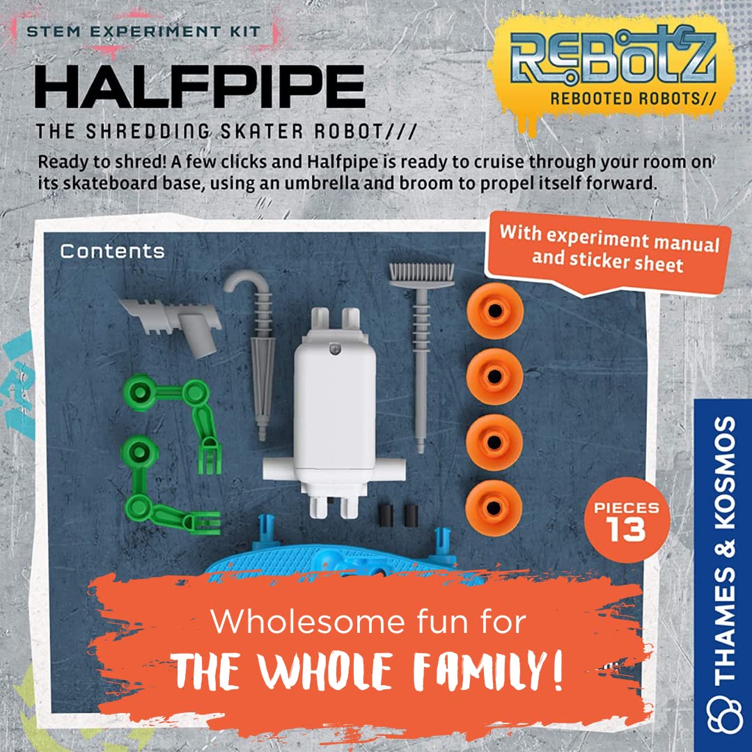 Foto 5 pulgar | Robot Thames & Kosmos Rebotz: Halfpipe The Shredding Skater - Venta Internacional.
