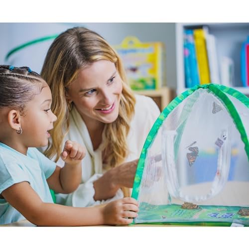 Foto 2 | Kit Butterfly Garden Para El Hogar Y La Escuela De Insectos Con Orugas Vivas - Venta Internacional.