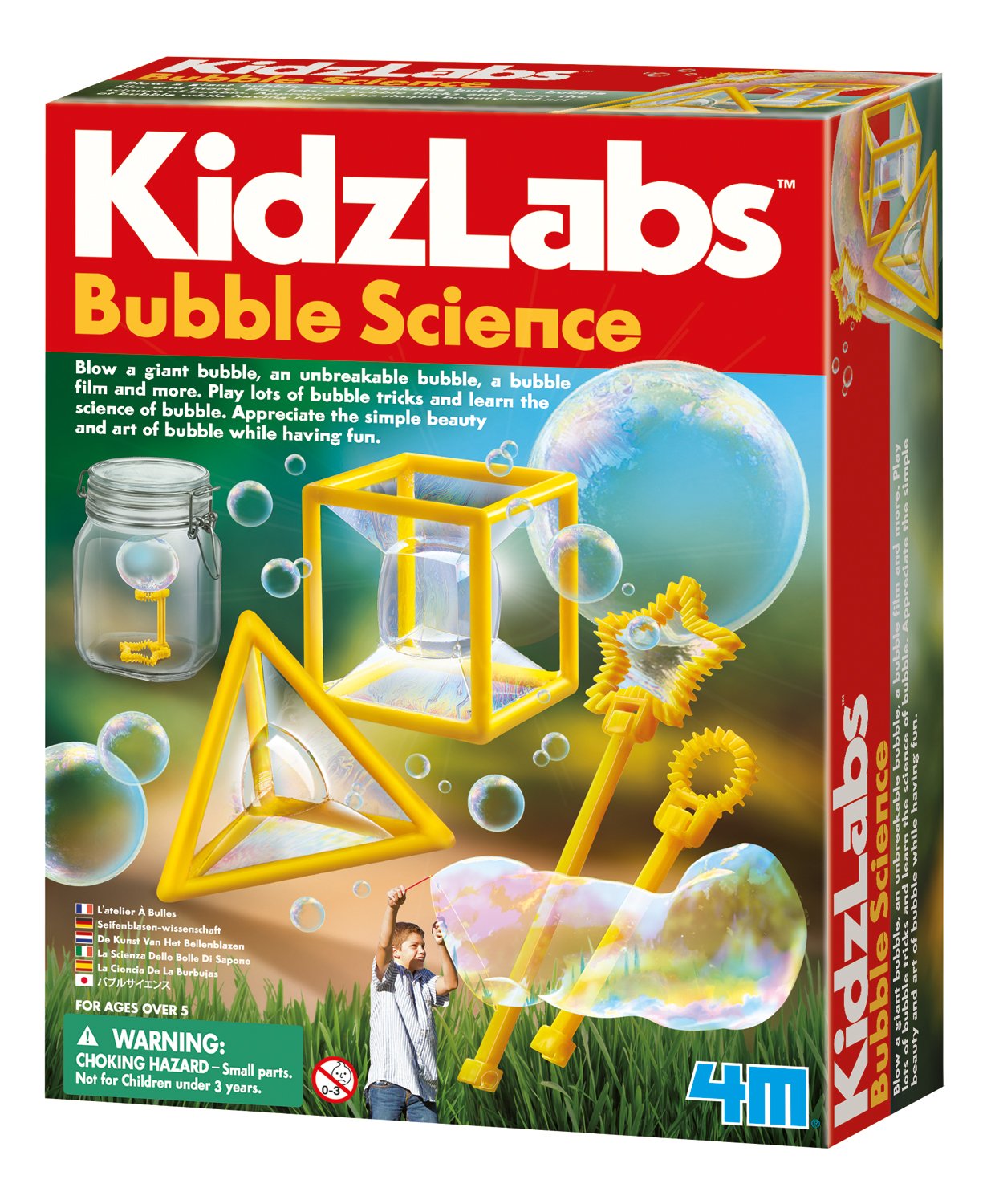 Foto 2 pulgar | Kit Científico Toysmith Bubble Science De 4 M Con Recetas Para Niños Mayores De 5 Años - Venta Internacional.
