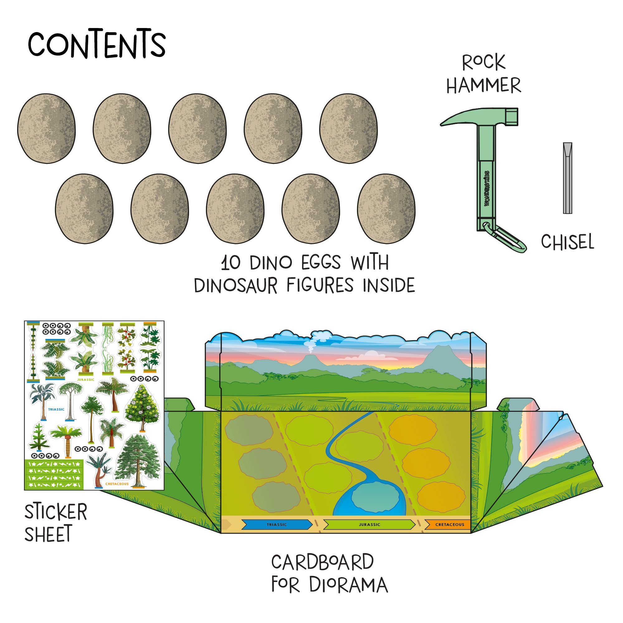 Foto 3 pulgar | El Juguete Stem Thames Y Kosmos Sorprenden Al Mundo Dino Dig Y Diorama - Venta Internacional.