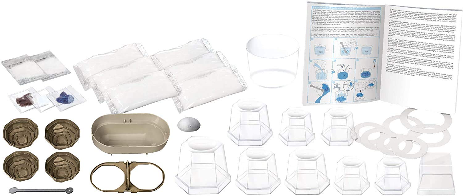 Foto 6 pulgar | Combo De Cultivo De Cristal De Lujo De 4 M De Science Kit Para Niños Mayores De 10 Años - Venta Internacional.