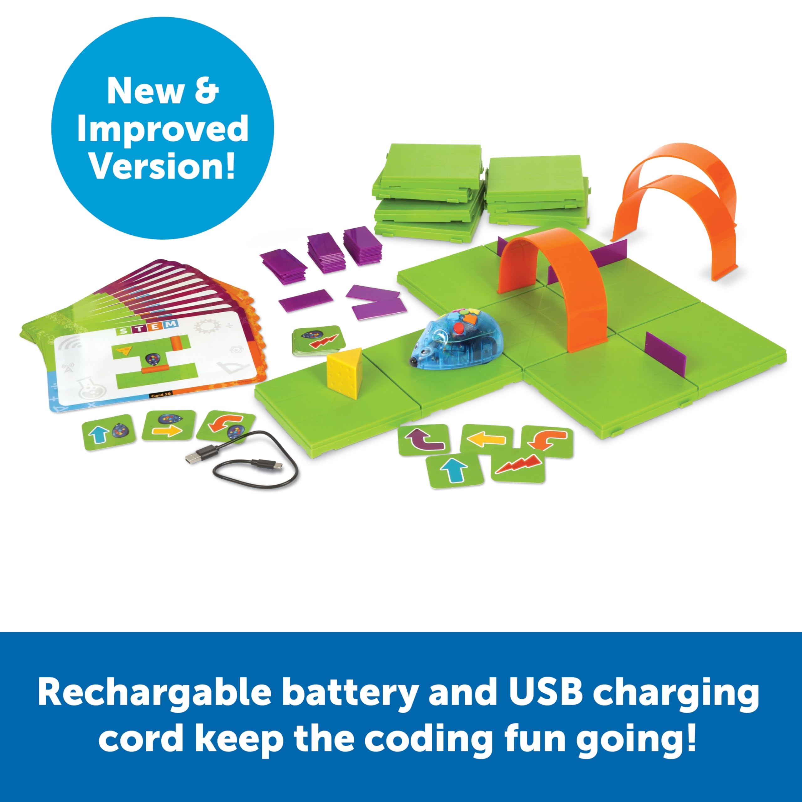 Foto 5 pulgar | Conjunto De Actividades Y Recursos De Aprendizaje Code & Go Robot Mouse Kids - Venta Internacional.