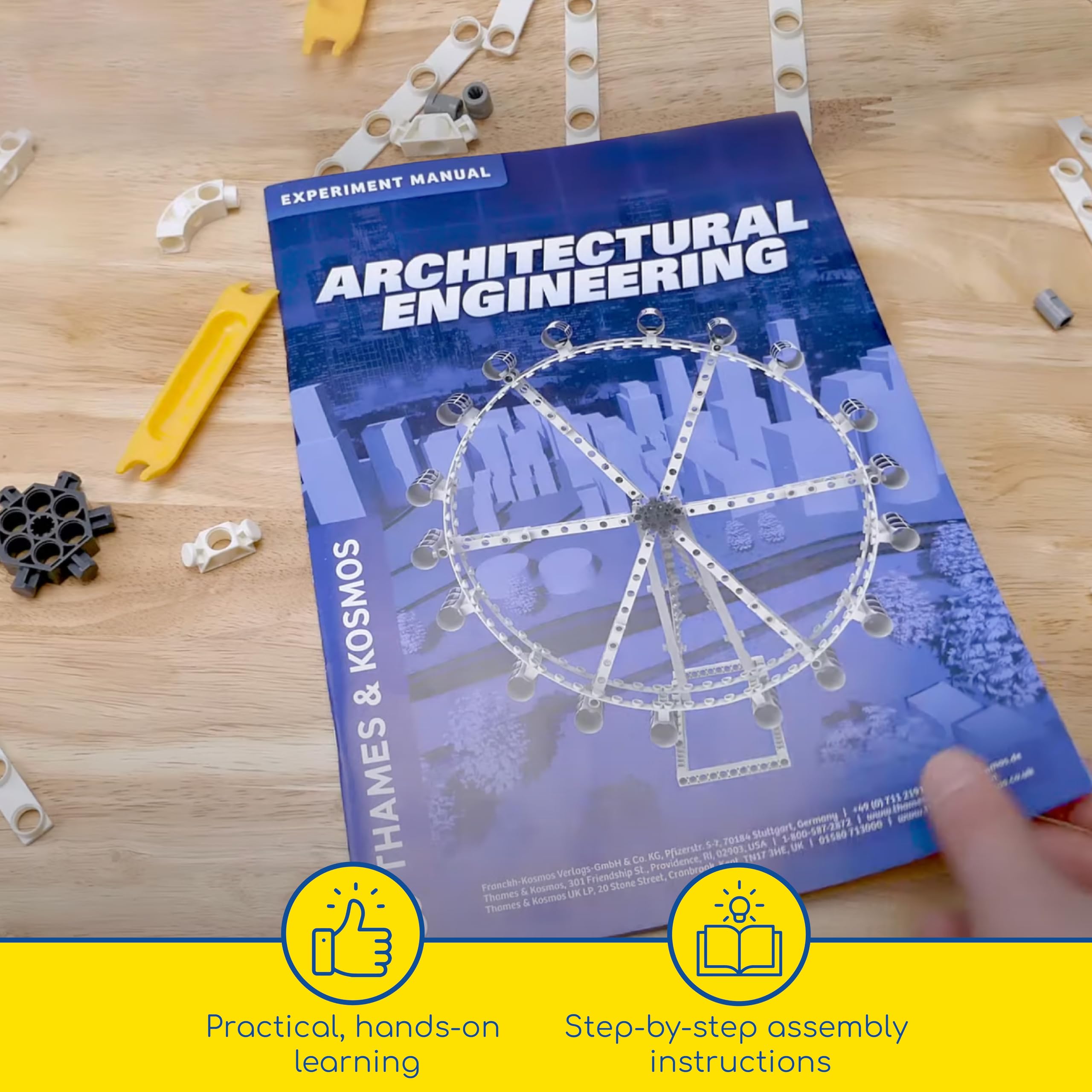 Foto 7 | Kit De Construcción De Maquetas Y Experimentos Científicos Thames & Kosmos - Venta Internacional.