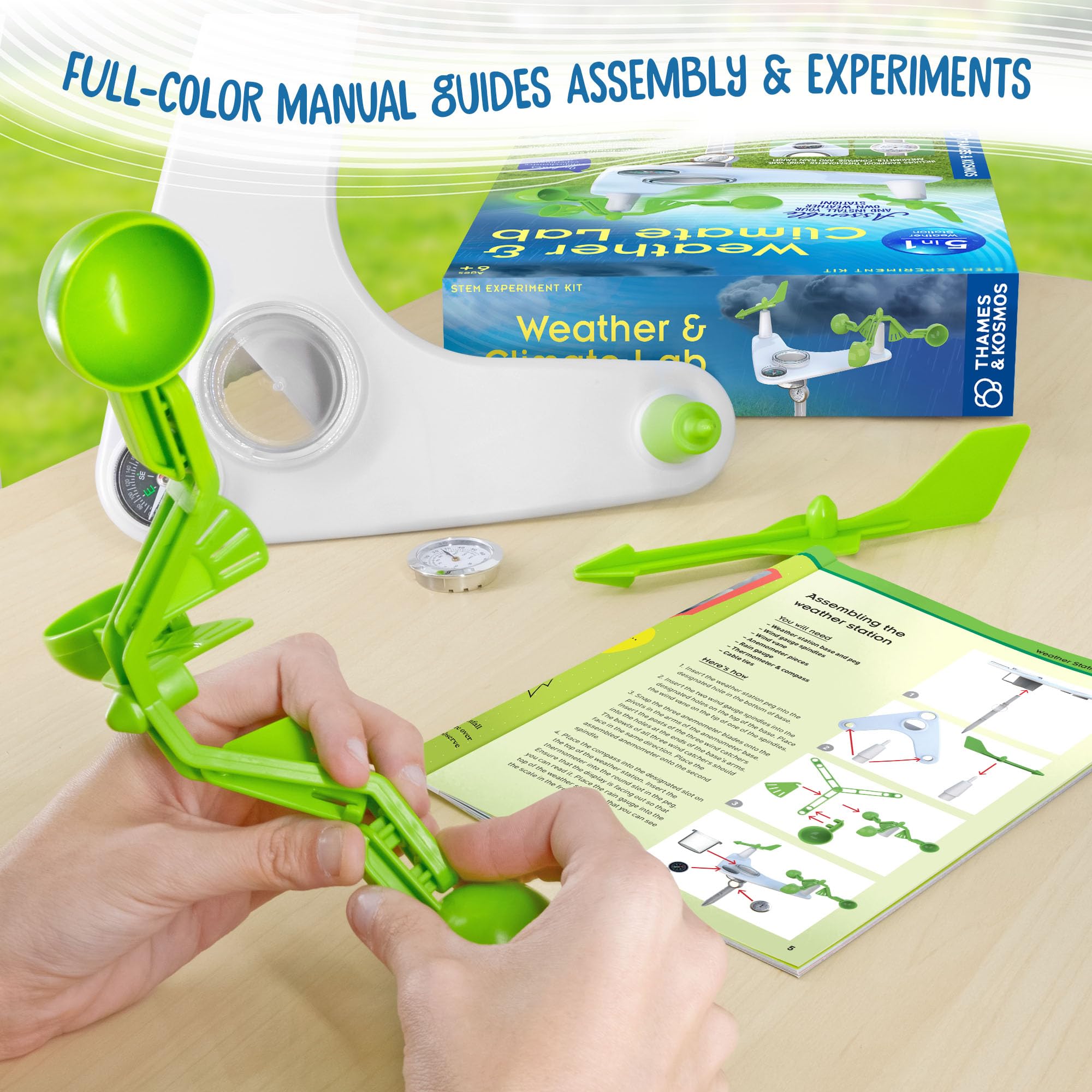 Foto 4 pulgar | Kit De Experimentos Thames & Kosmos Weather & Climate Lab 5 En 1 - Venta Internacional.