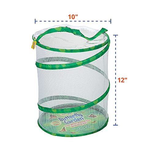 Foto 3 pulgar | La Tradición De Insectos De Un Jardín De Mariposas Con 10 Orugas Vivas Y Un Hábitat - Venta Internacional.