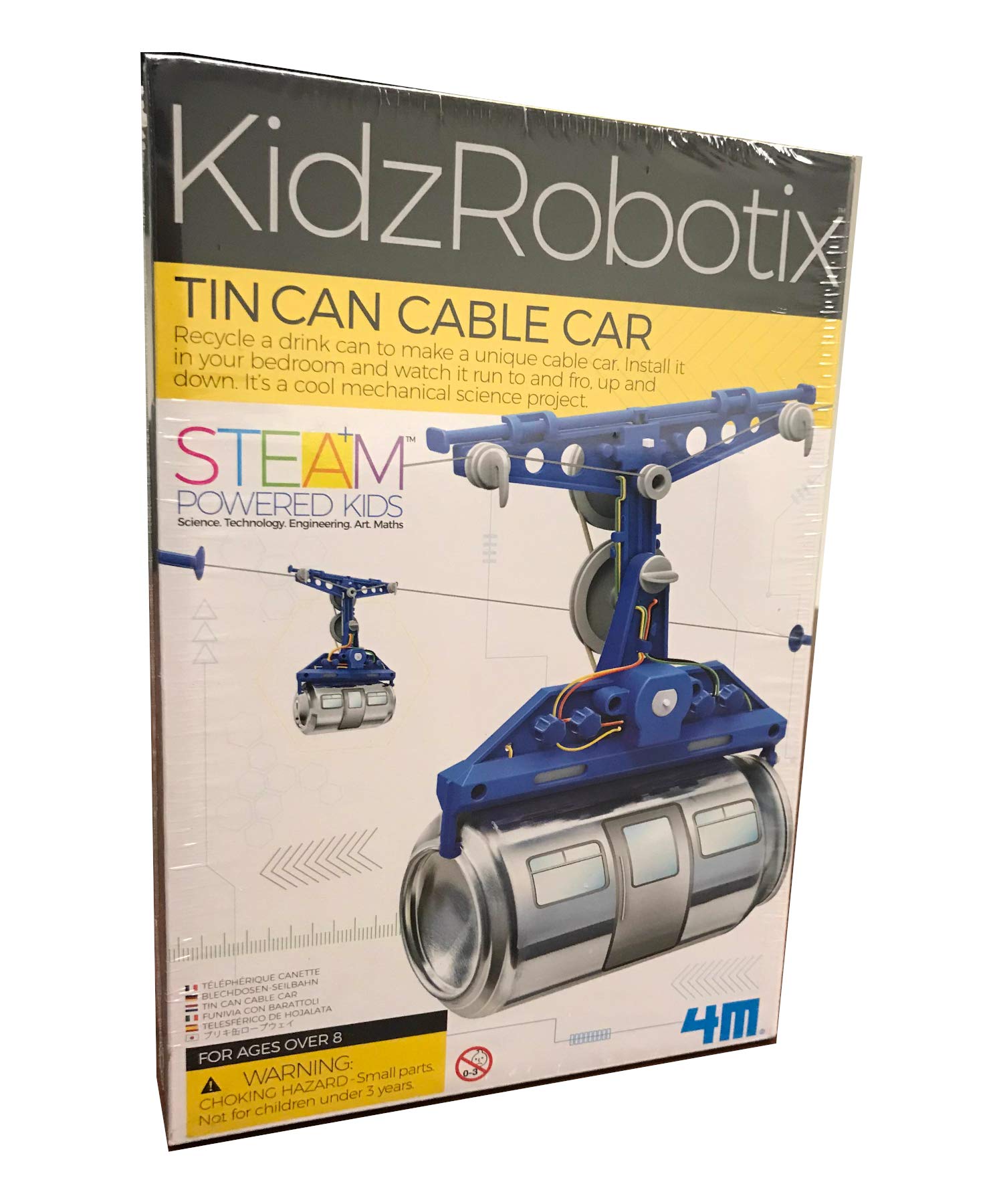 Teleférico Stem Toy De Lata De 4 M, Bricolaje, Ingeniería Mecánica - Venta Internacional.