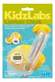 Foto 1 | Kit De Experimentos Científicos Kidzlabs, Reloj Alimentado Con Limón De 4 M - Venta Internacional.
