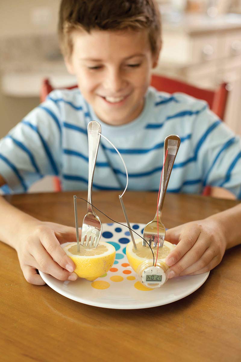 Foto 5 | Kit De Experimentos Científicos Kidzlabs, Reloj Alimentado Con Limón De 4 M - Venta Internacional.
