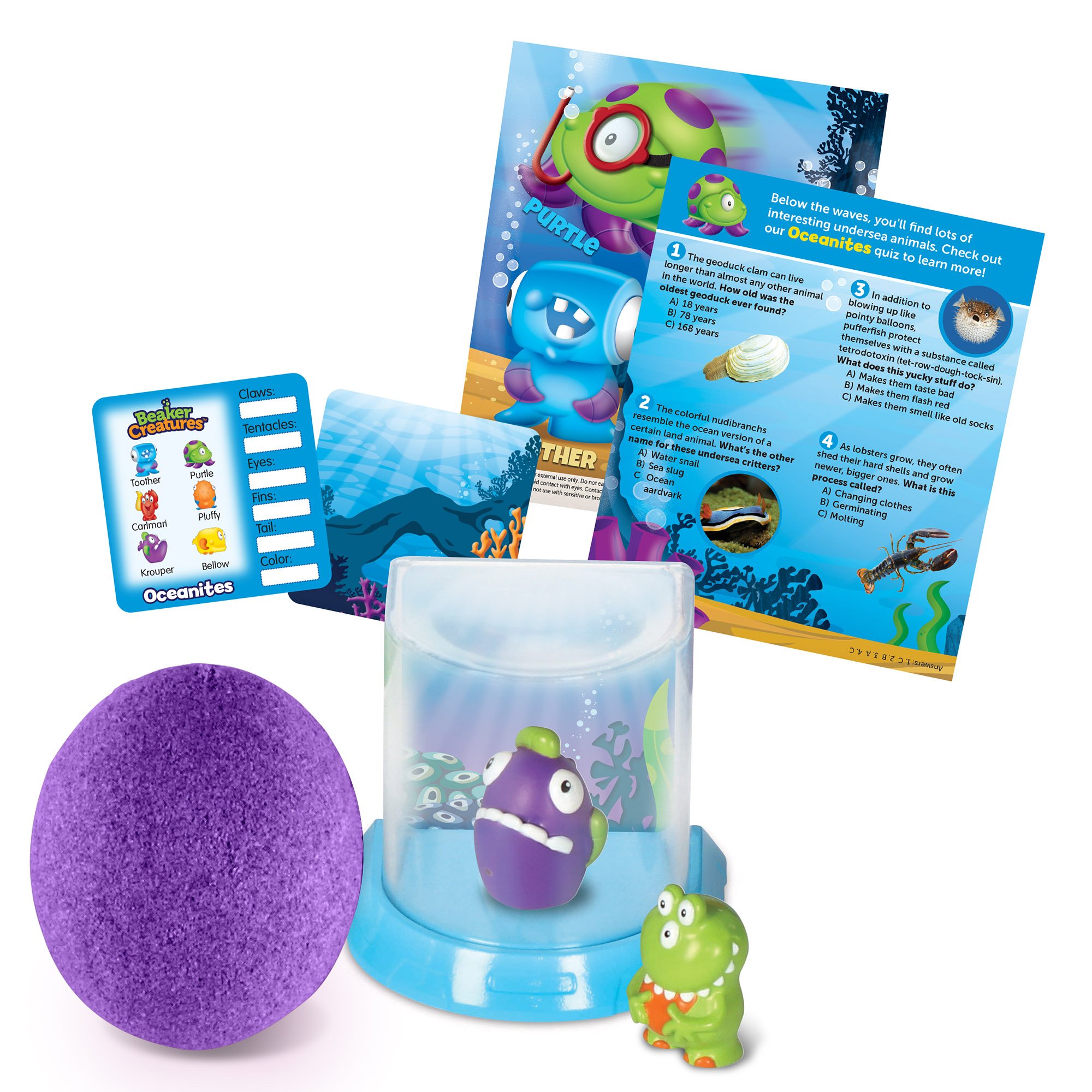 Beaker Creatures Serie 1 De Toy Learning Resources Bio-home, 7 Unidades - Venta Internacional.