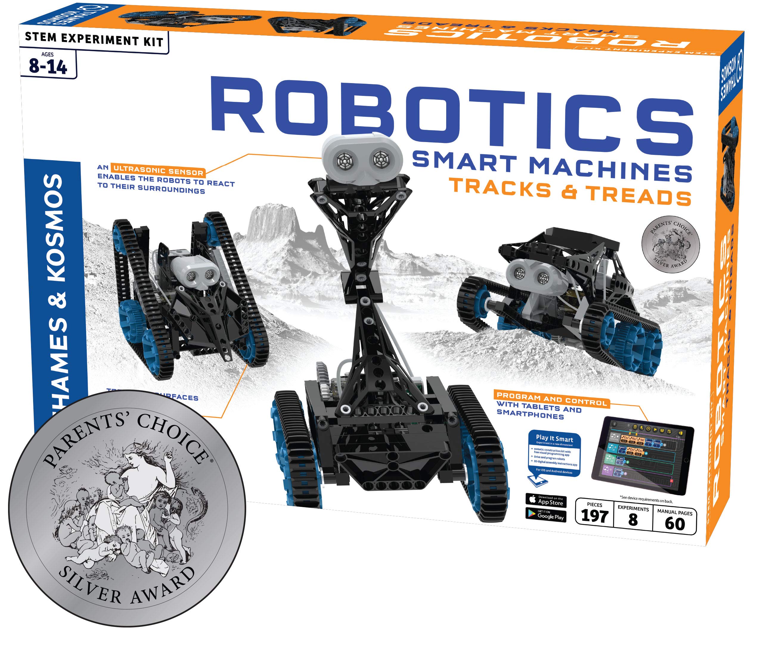 Robótica Máquinas Inteligentes Tracks & Treads Thames & Kosmos - Venta Internacional.