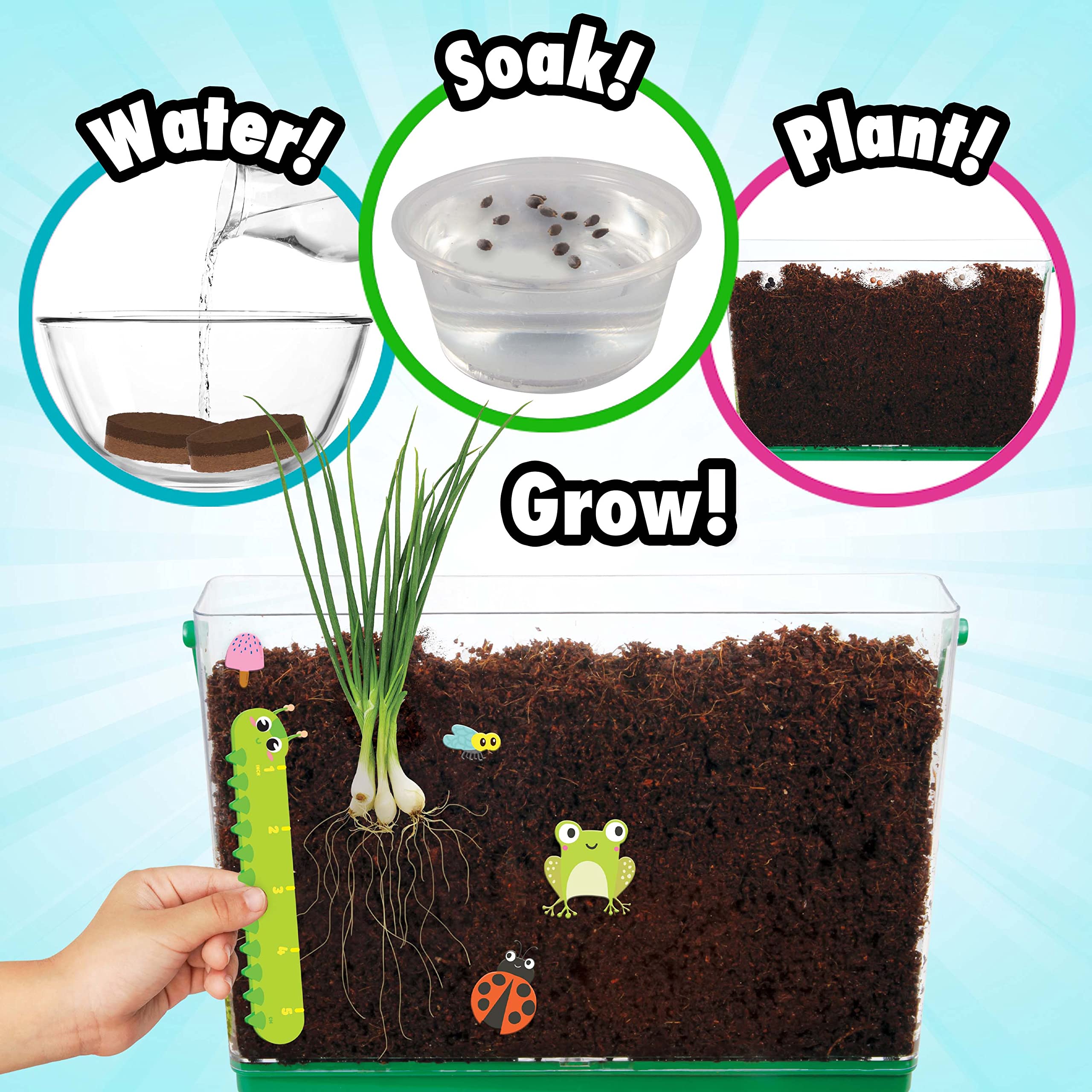 Foto 4 pulgar | Kit Stem Creative Kids Miracle Gro Mi Primer Visor Raíz - Venta Internacional.