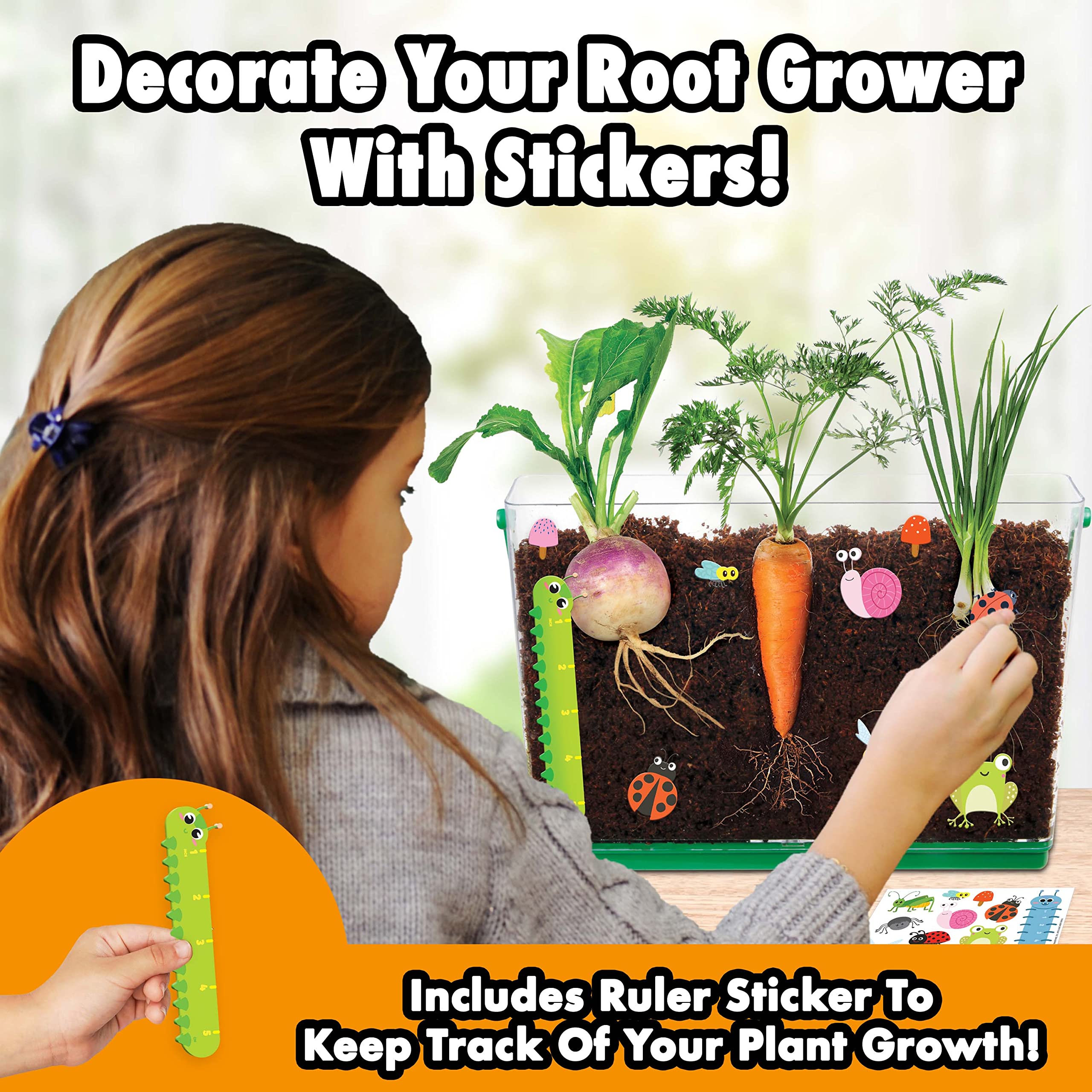 Foto 5 pulgar | Kit Stem Creative Kids Miracle Gro Mi Primer Visor Raíz - Venta Internacional.