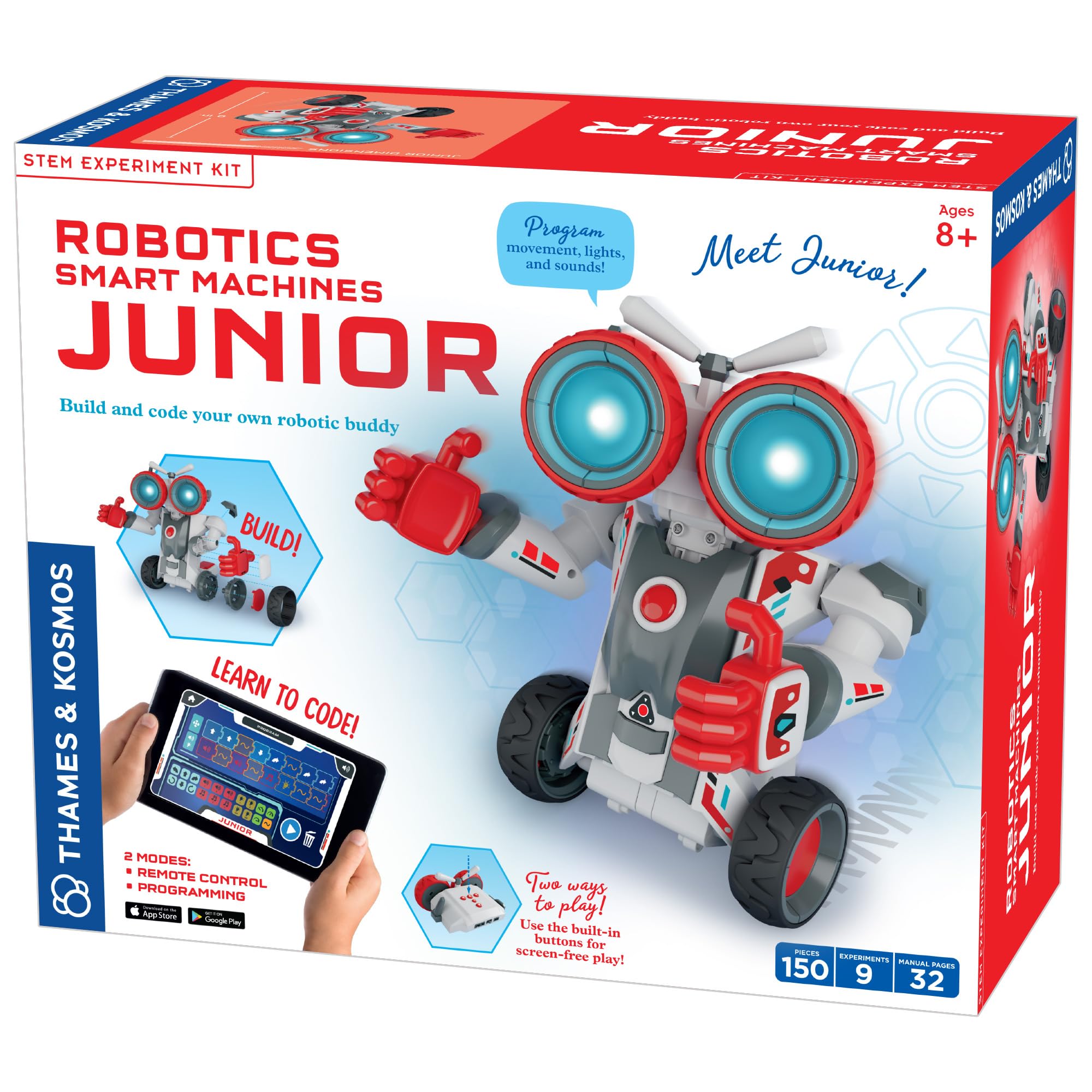 Kit Stem Thames & Kosmos Robotics Smart Machines Junior 8+ - Venta Internacional.