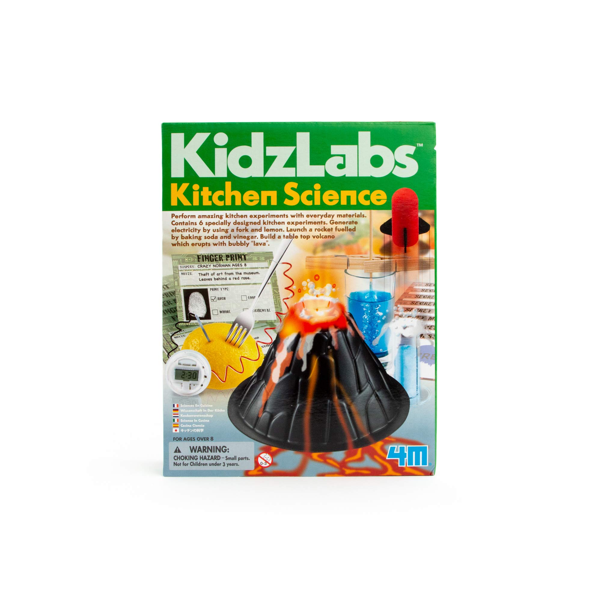 Foto 3 pulgar | Kit Científico De Cocina De 4 M Con 6 Experimentos Para Niños Mayores De 8 Años - Venta Internacional.