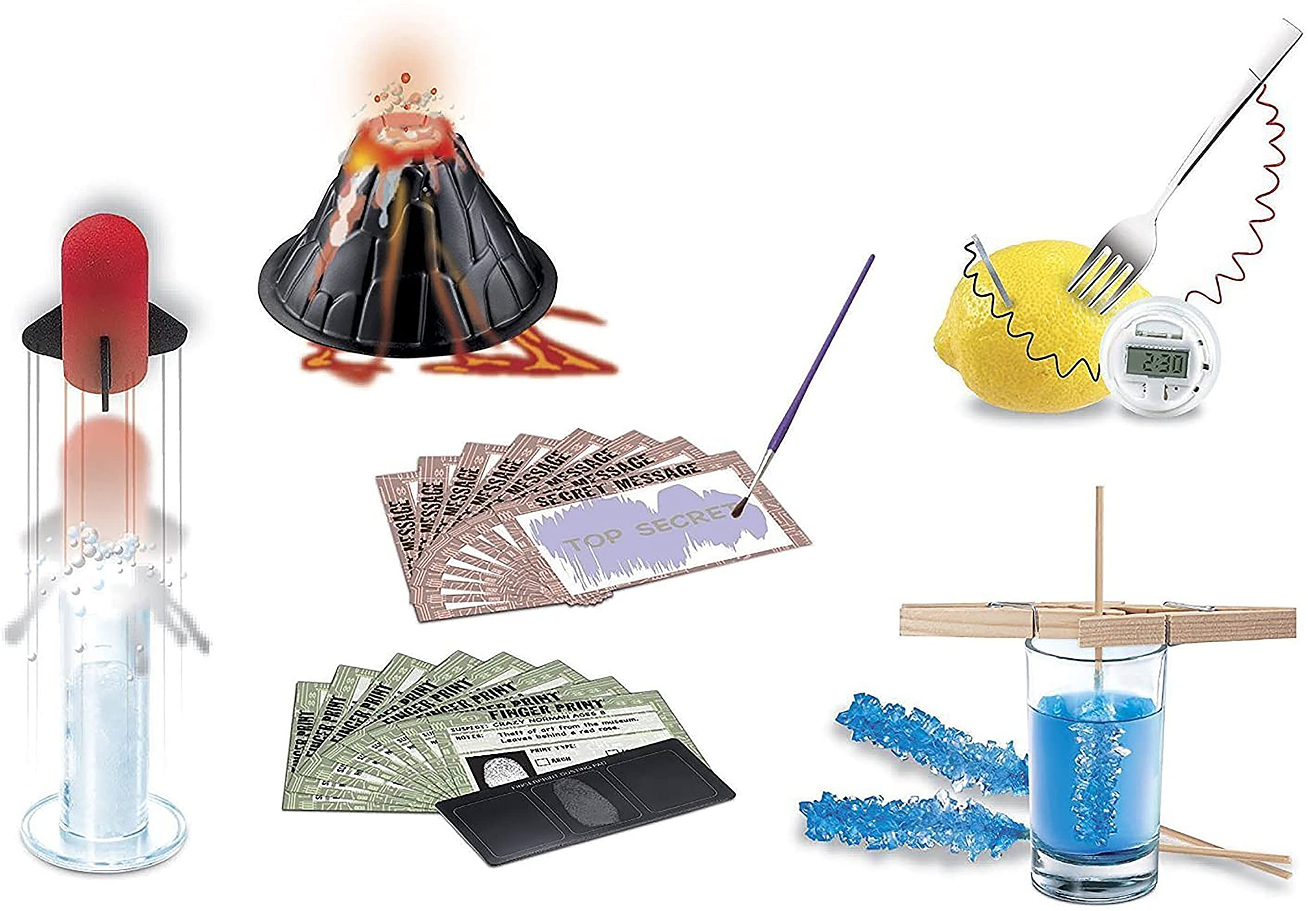 Foto 7 pulgar | Kit Científico De Cocina De 4 M Con 6 Experimentos Para Niños Mayores De 8 Años - Venta Internacional.