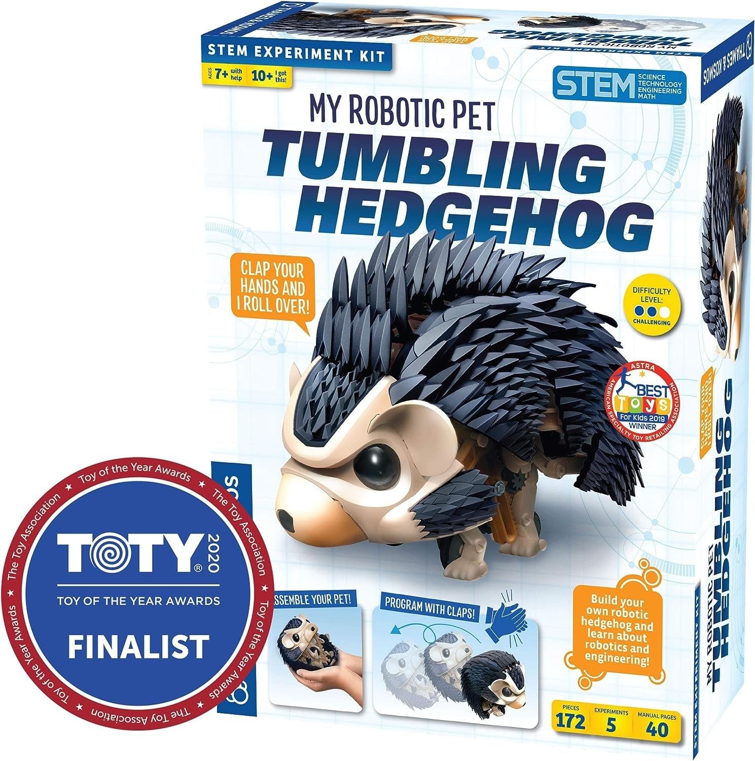 Foto 8 pulgar | Kit Stem Para Mascotas Robóticas Thames & Kosmos Tumbling Hedgehog - Venta Internacional.