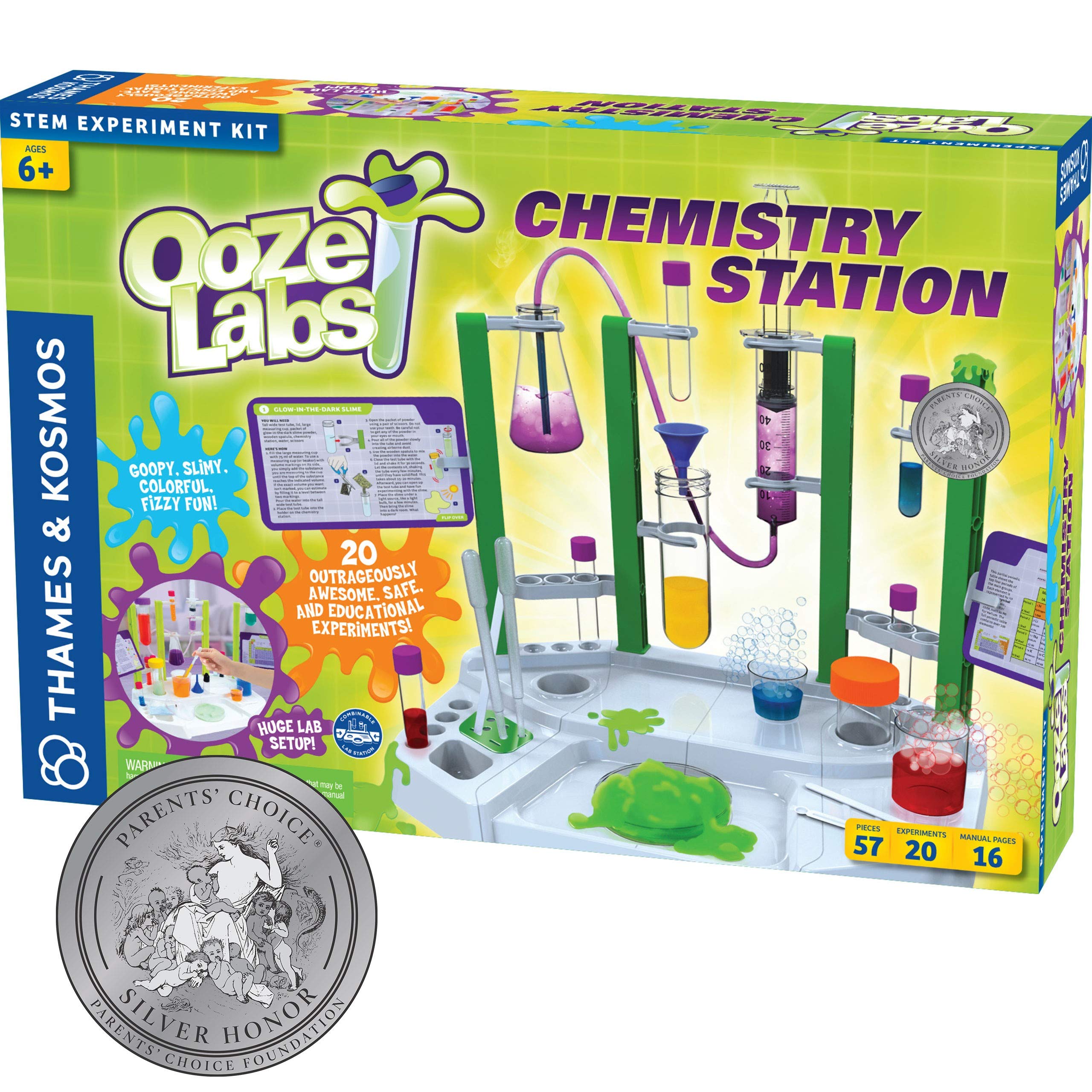 Kit De Experimentos Científicos Thames & Kosmos Ooze Labs Chemistry - Venta Internacional.