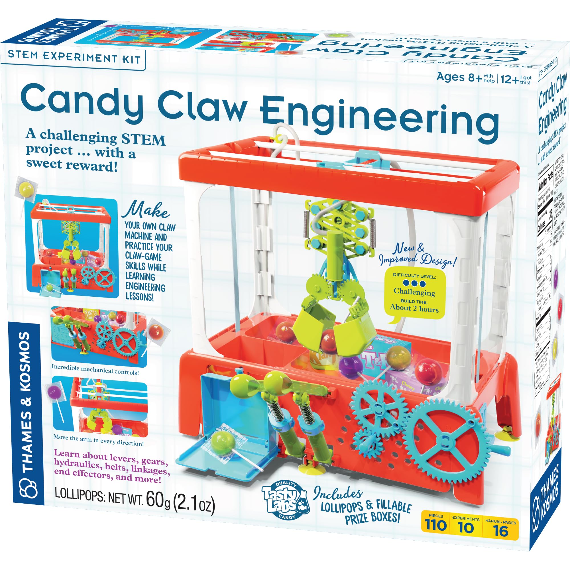 Toy Thames & Kosmos Candy Claw Engineering Stem Con Piruletas - Venta Internacional.