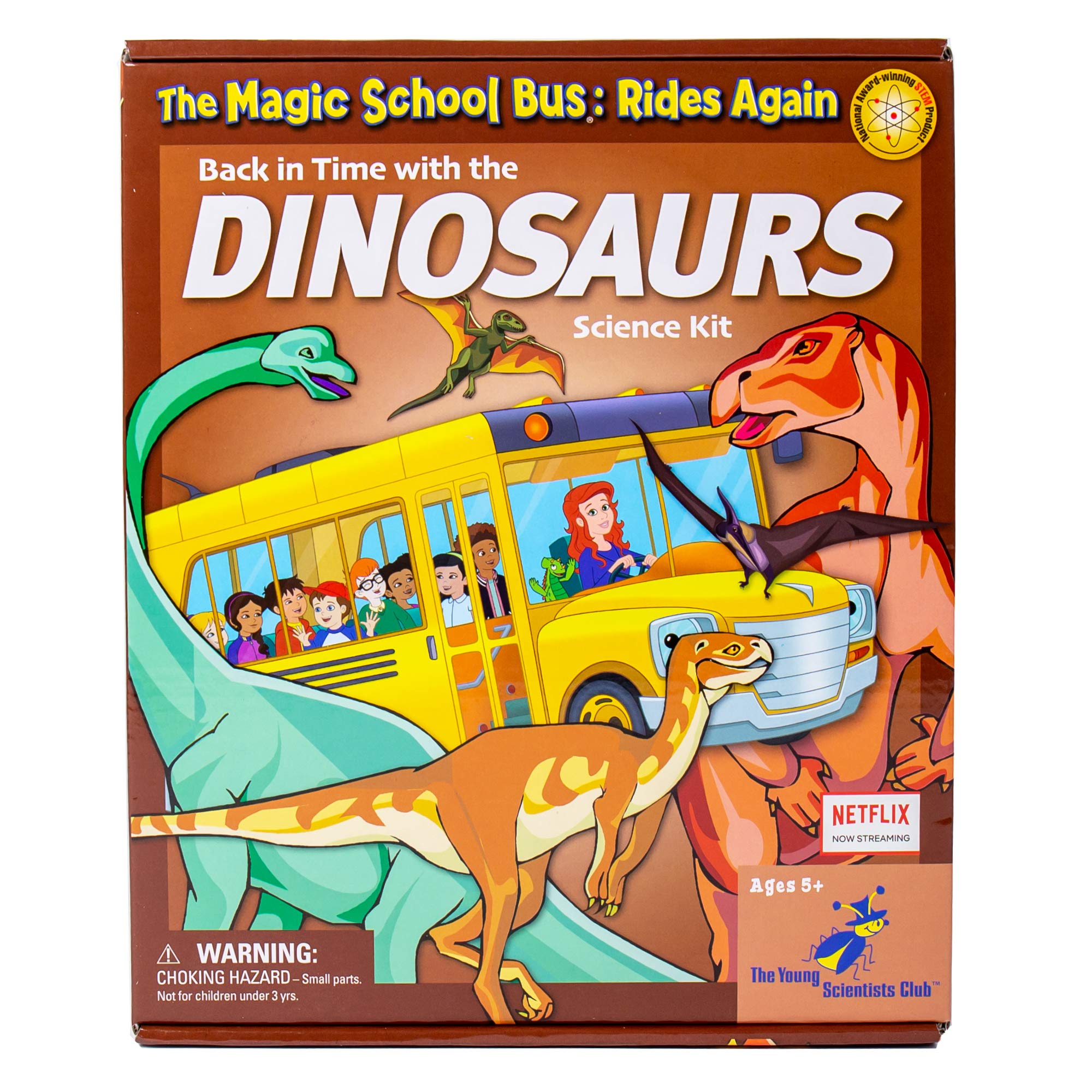 Kit Stem El Autobús Escolar Mágico Vuelve A Viajar The Young Scientists Club Modelo De Dinosaurio - Venta Internacional
