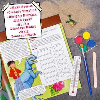 Foto 4 | Kit Stem El Autobús Escolar Mágico Vuelve A Viajar The Young Scientists Club Modelo De Dinosaurio - Venta Internacional