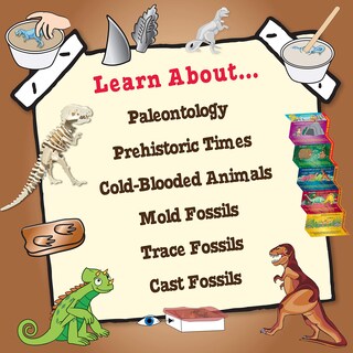 Foto 5 | Kit Stem El Autobús Escolar Mágico Vuelve A Viajar The Young Scientists Club Modelo De Dinosaurio - Venta Internacional