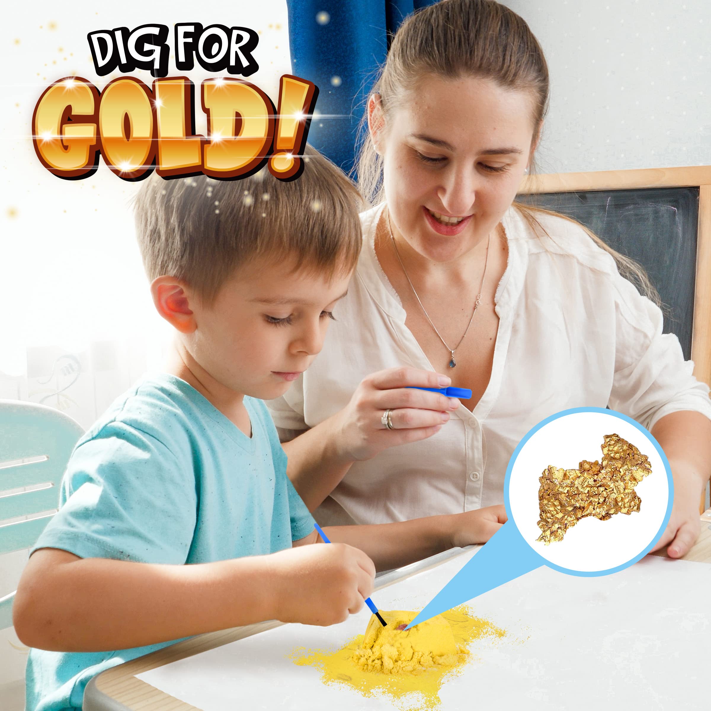 Foto 5 | Juguete Científico Misterioso Gold Dig Kit Sunny Days Entertainment - Venta Internacional.